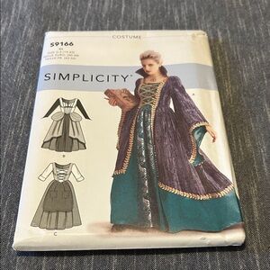 Simplicity Pattern S9166 with Dress Design sizes 14-22